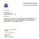 Art in Embassies, United States Department of State, Bob Soppelsa